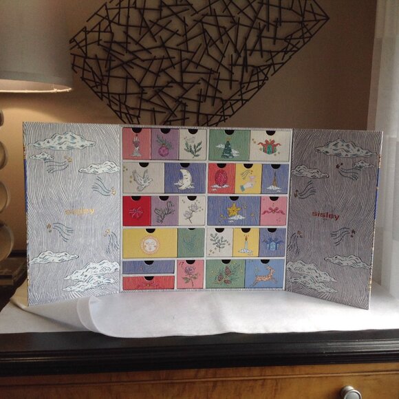 Sisley Paris Storage Christmas Holiday Advent Calendar Box Display - Picture 1 of 12